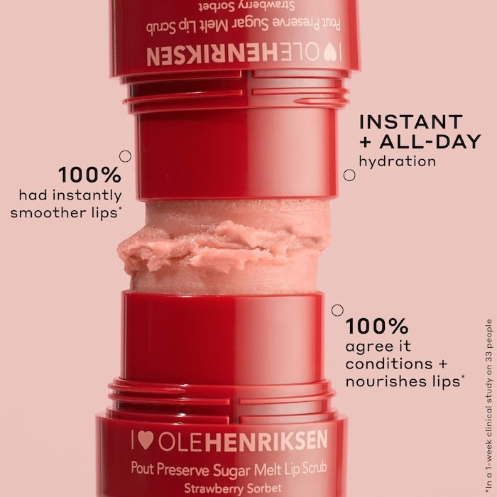 Pout Preserve Sugar Melt Exfoliating Lip Scrub - GLAM MODA