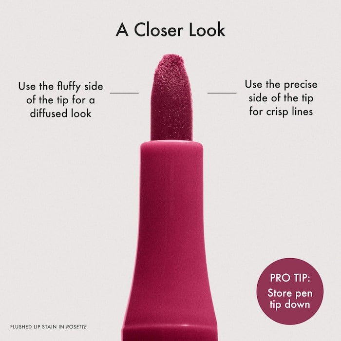 Flushed Lip Stain 12HR Transfer-Proof Lip Tint - GLAM MODA