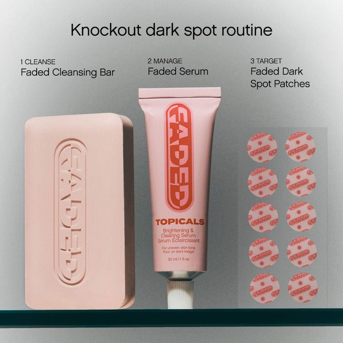 Faded Tranexamic Acid Dark Spot Patches for Hyperpigmentation - GLAM MODA