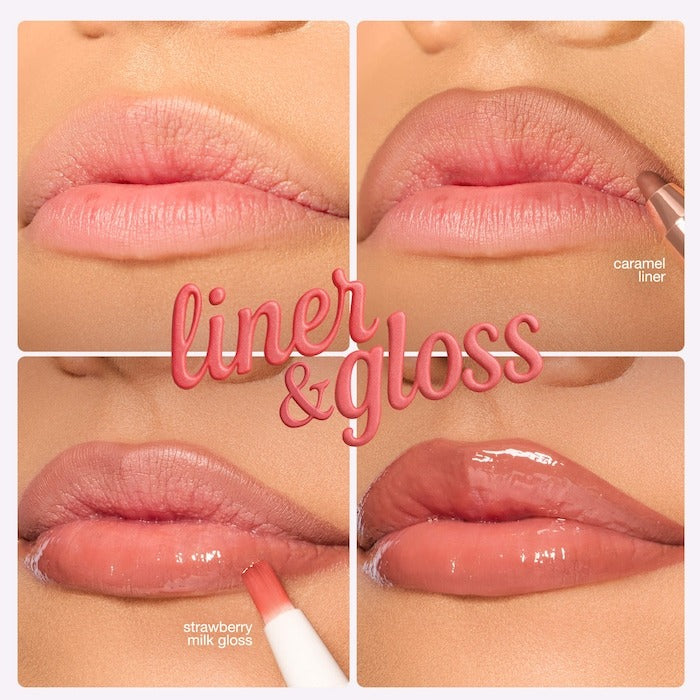 Maracuja Juicy Lip Plump Peptide Liner With Charm - GLAM MODA