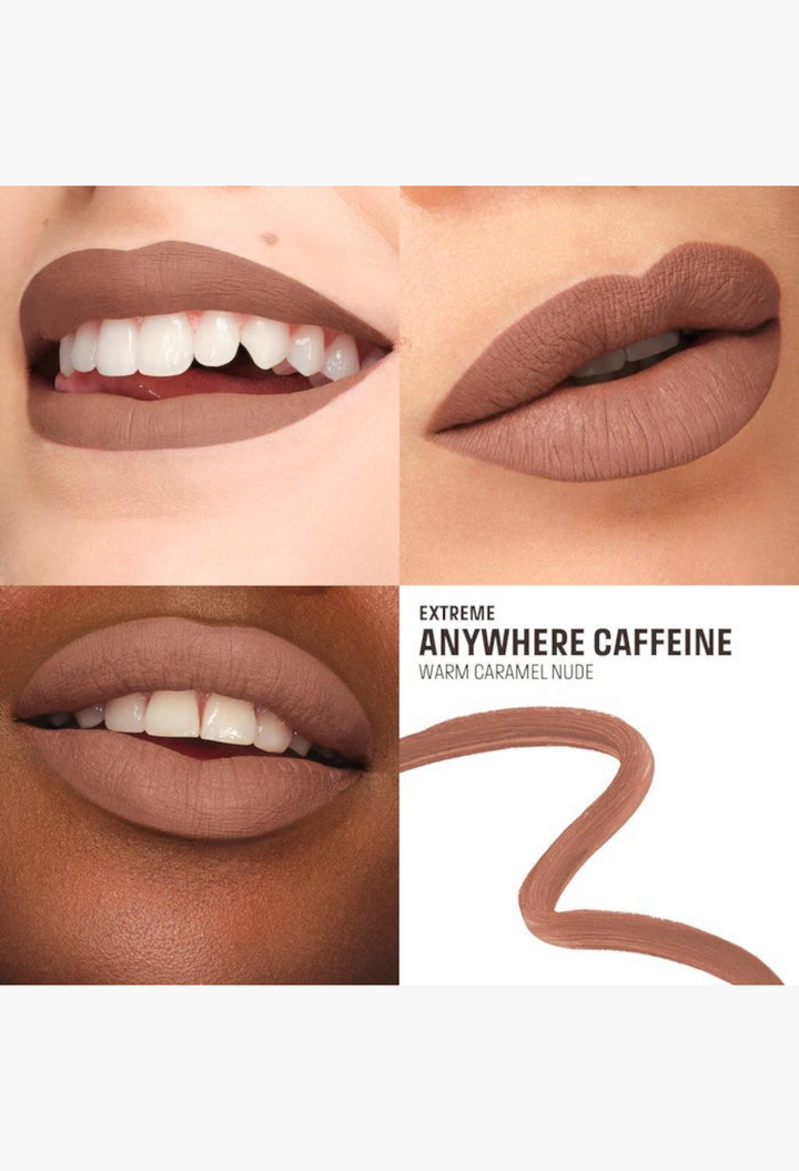 GLAM MODA Mini Artist Color Pencil in Anywhere Caffeine, a warm caramel nude long-lasting waterproof lip liner.