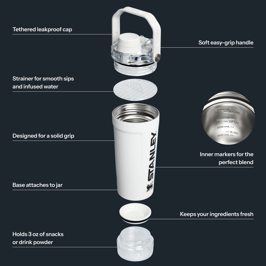 Chalk - The Activate Shaker Bottle | 20 OZ - GLAM MODA