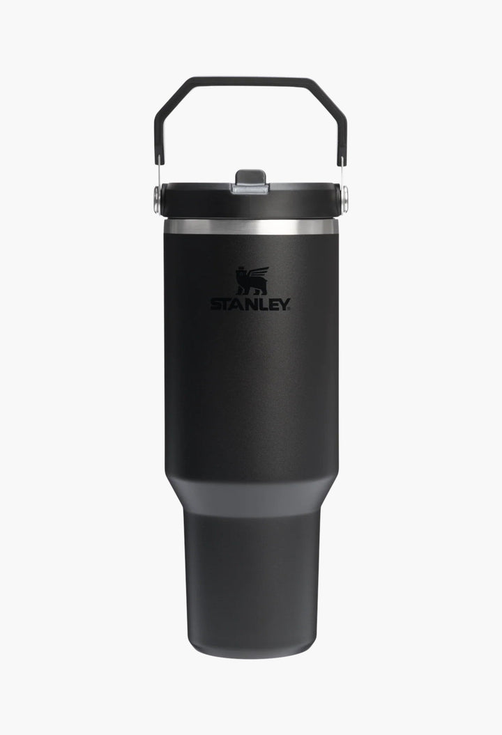 Black 2.0 - The IceFlow™ Flip Straw Tumbler | 40 OZ - GLAM MODA