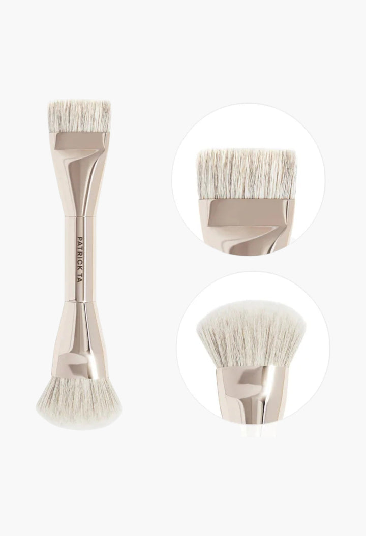 Dual Ended Foundation Brush - GLAM MODA