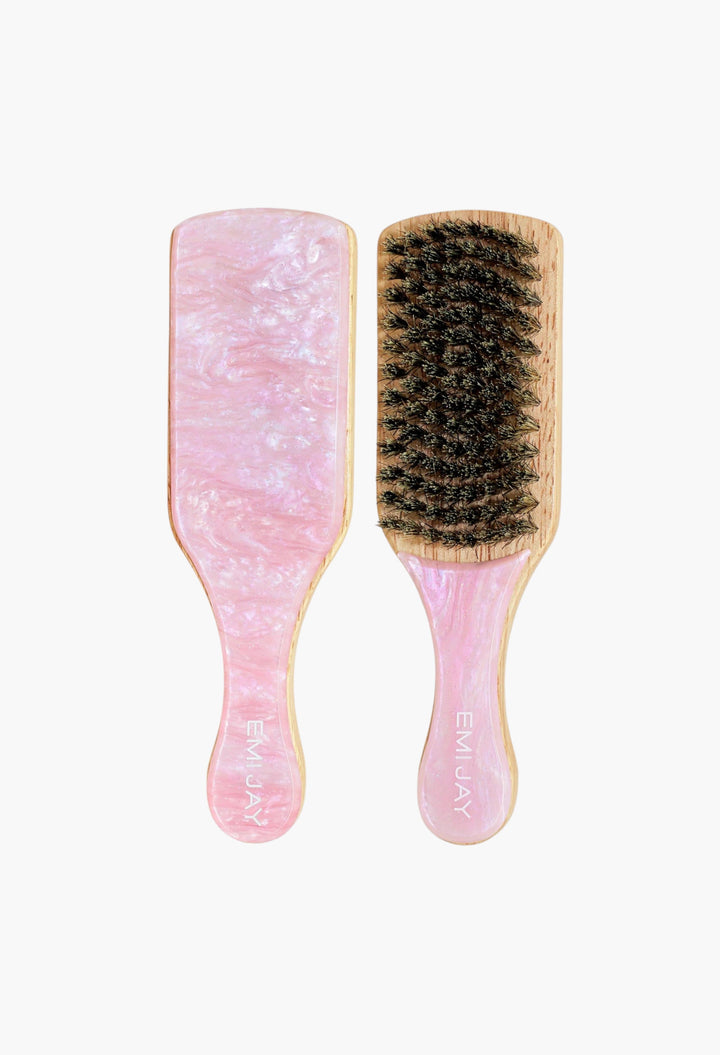 Mini Boar Bristle Brush - GLAM MODA