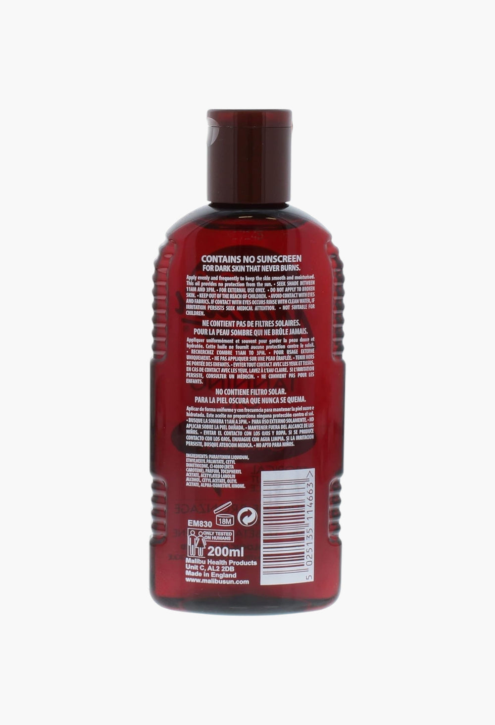 Fast Tanning Oil - GLAM MODA