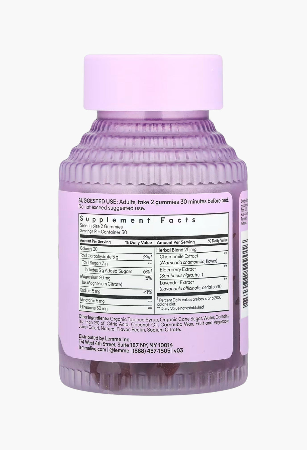 Lemme, Sleep Tight Gummies - Berry - GLAM MODA